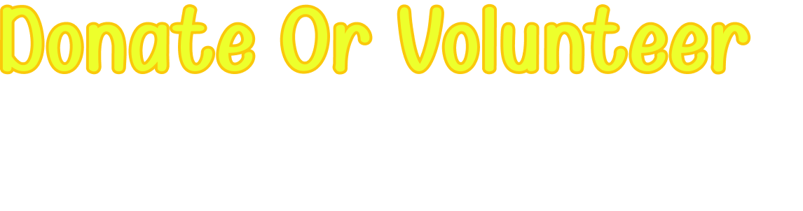 Donate Or Volunteer